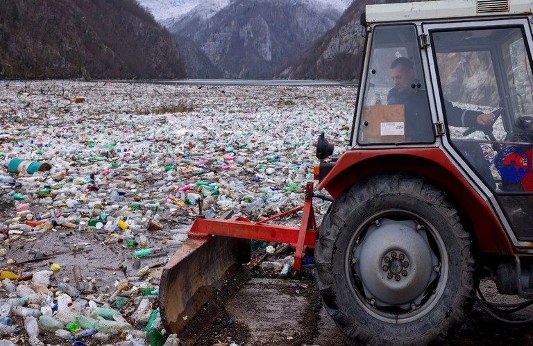 Bosnia-River-Excess-with-Full-of-Garbage