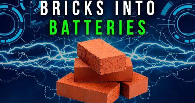 Can a simple brick be the next battery